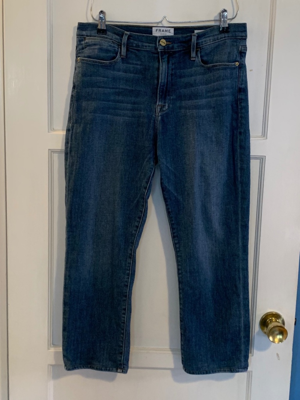 Frame Le High Straight Jeans
